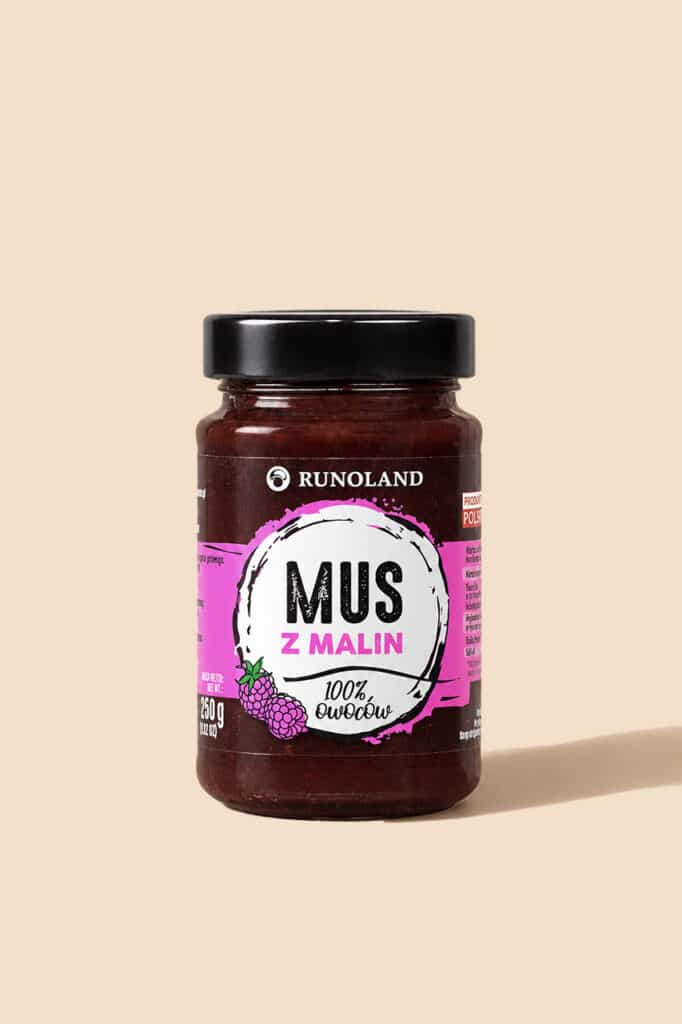 Mus z malin 250 g – Runoland