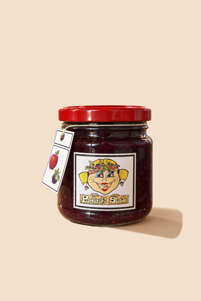 Dżem jabłkowo - aroniowy 200 ml - Podlaski Słoik