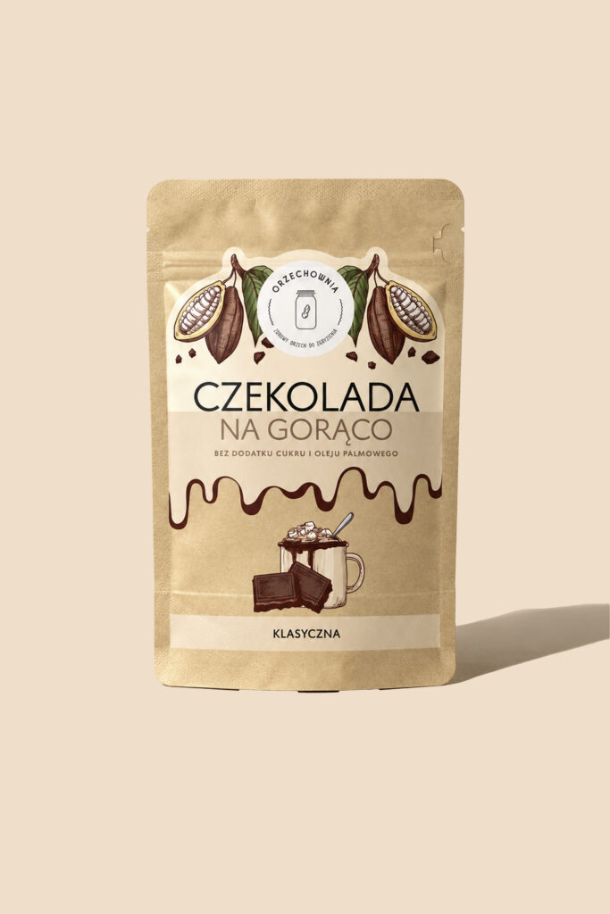 Czekolada na gorąco klasyczna 180 g - Orzechownia