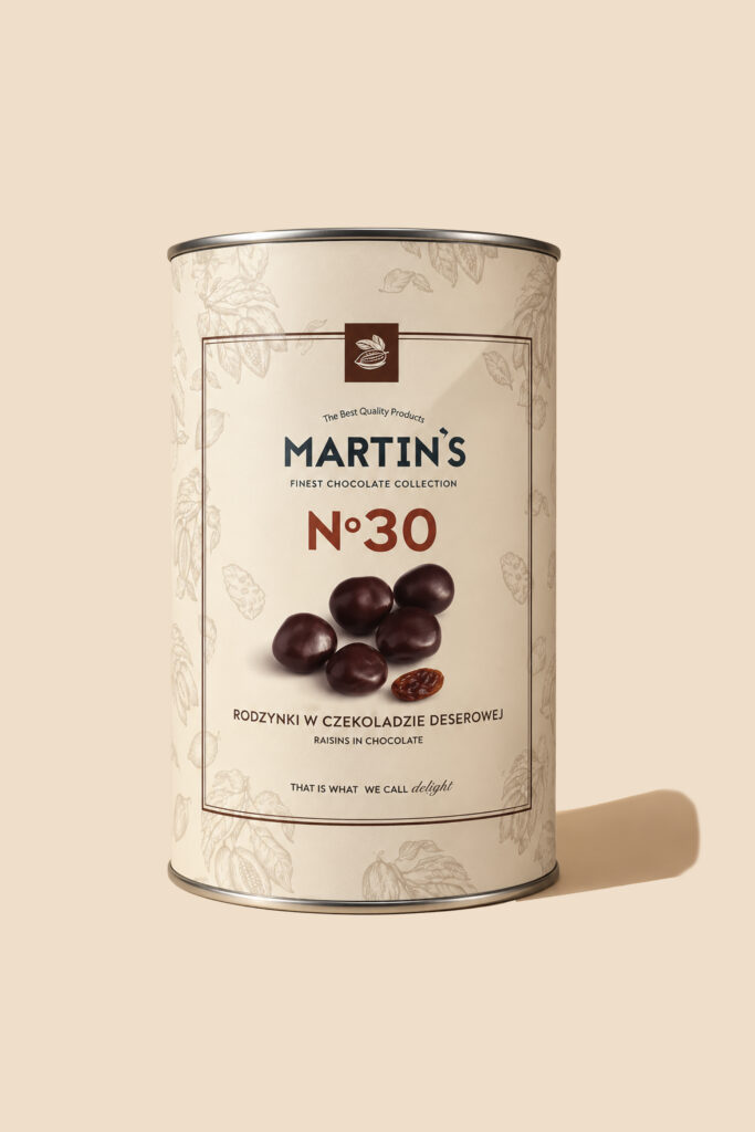 Tuba - Rodzynka w czekoladzie deserowej No30 150 g - Martin's