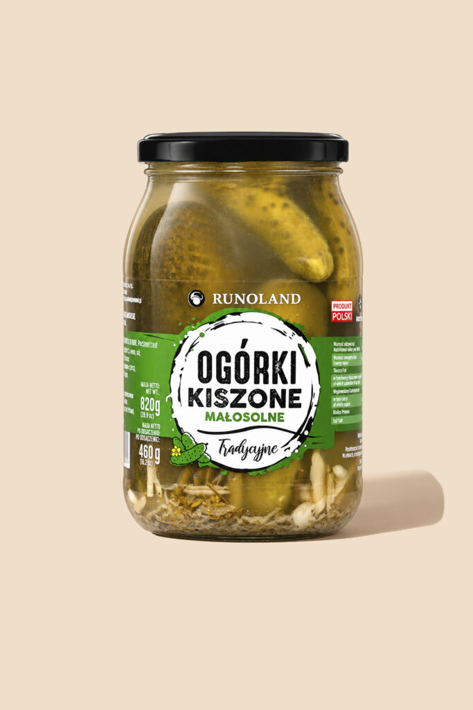 Ogórki Kiszone 900 ml - Runoland